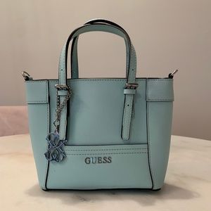 Summer Blue Guess Crossbody Bag